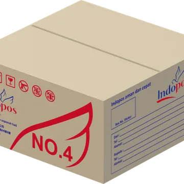 Kardus Indopos ukuran 4